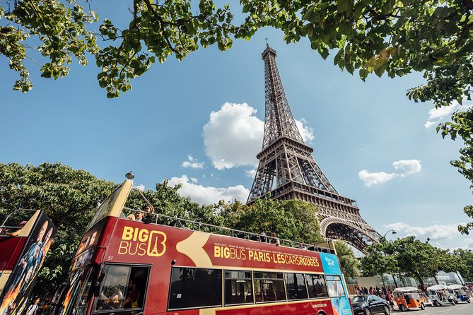 Big Bus Paris Hop-On Hop-Off Tour with Optional Seine River Cruise